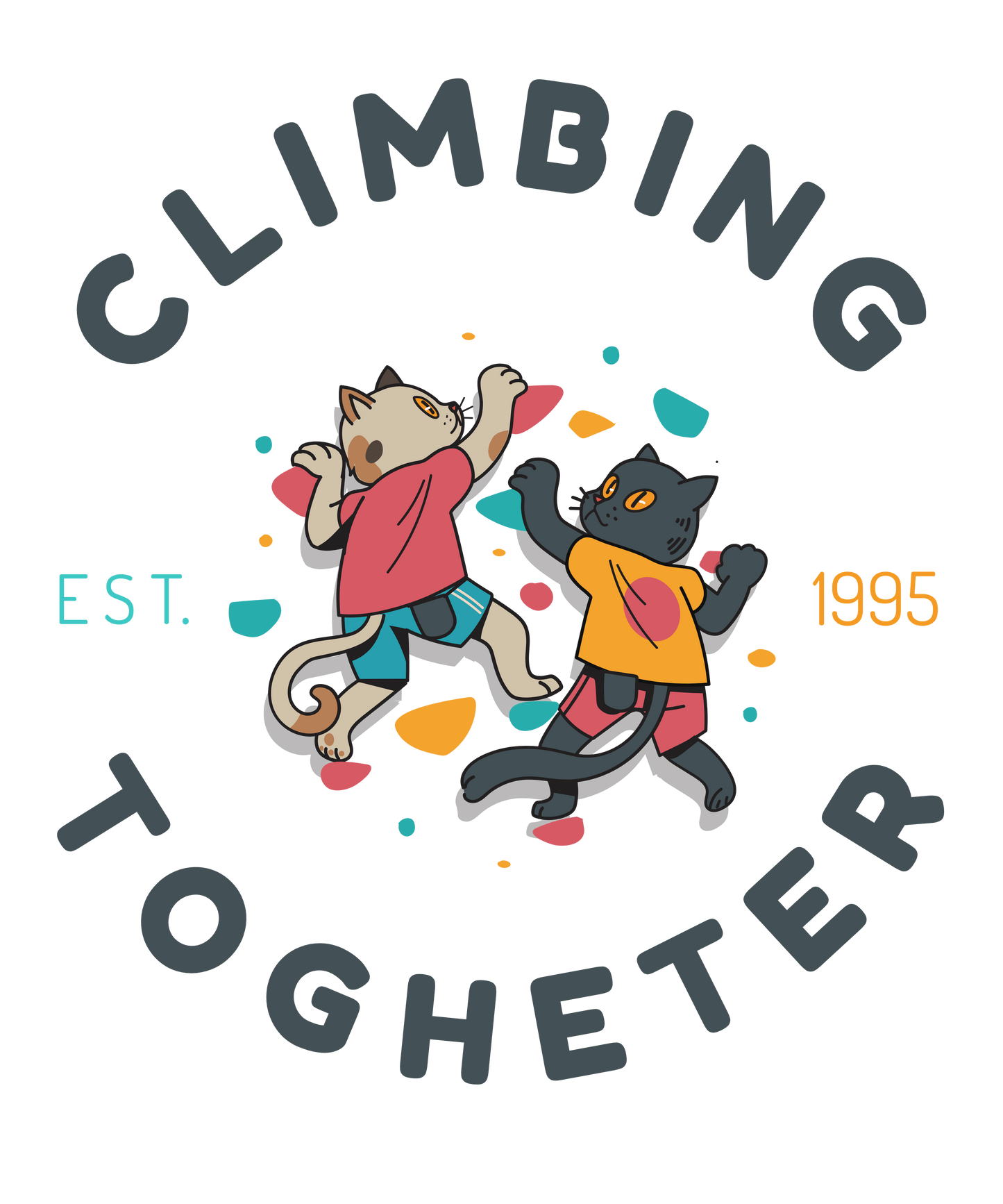 Climbing Together Unisex T-Shirt