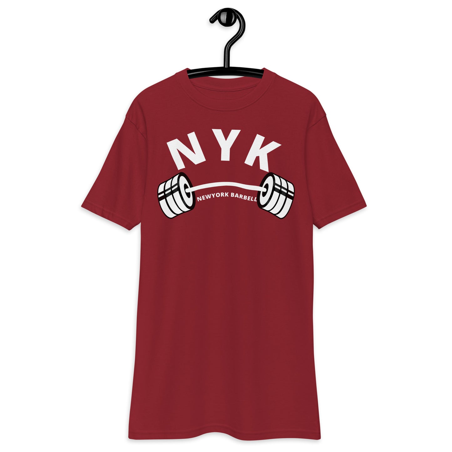 men tshirts - barbell - tees - graphic tees - newyork - gym - workout - online shopping