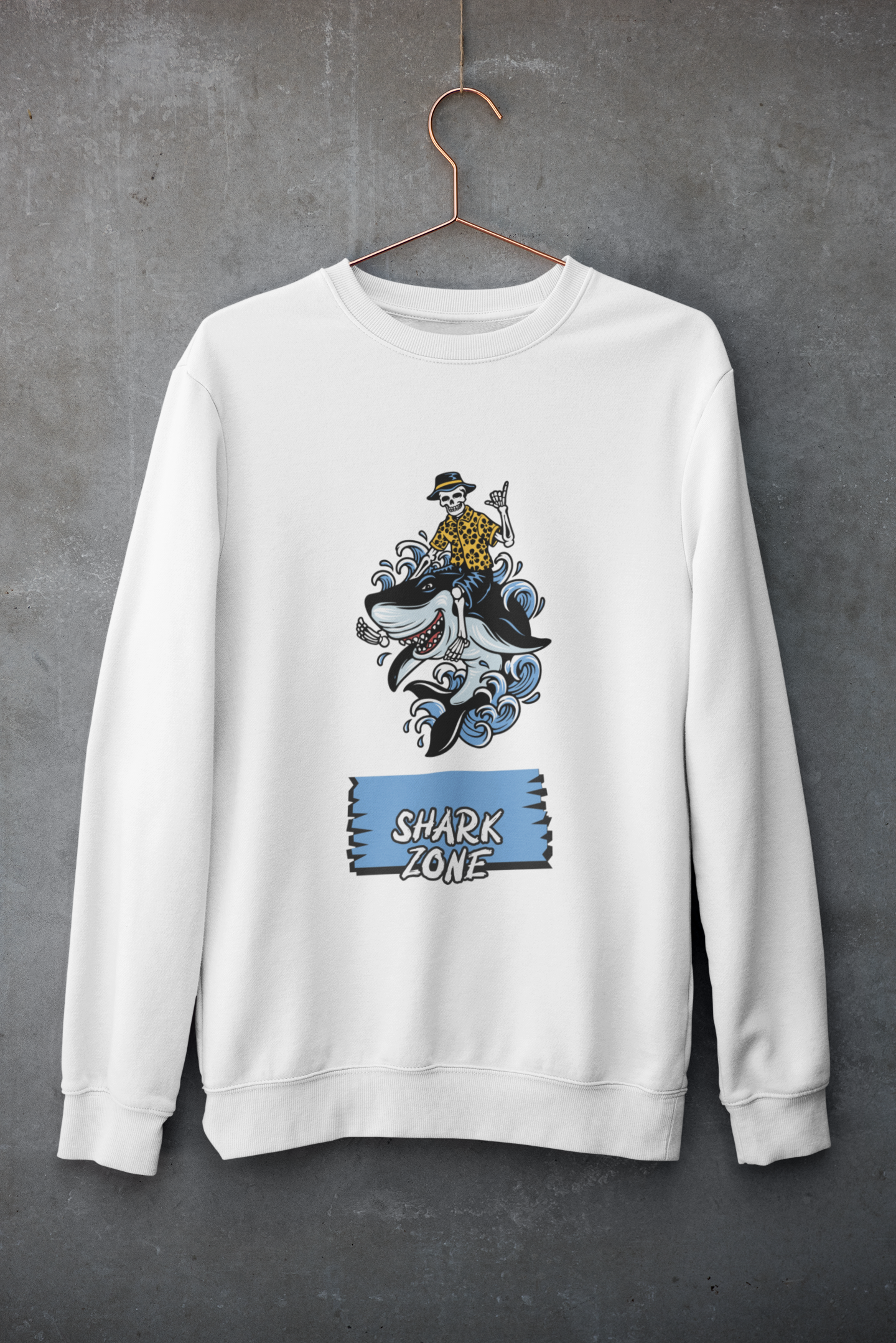 Shark Zone Sweatshirt Unisex