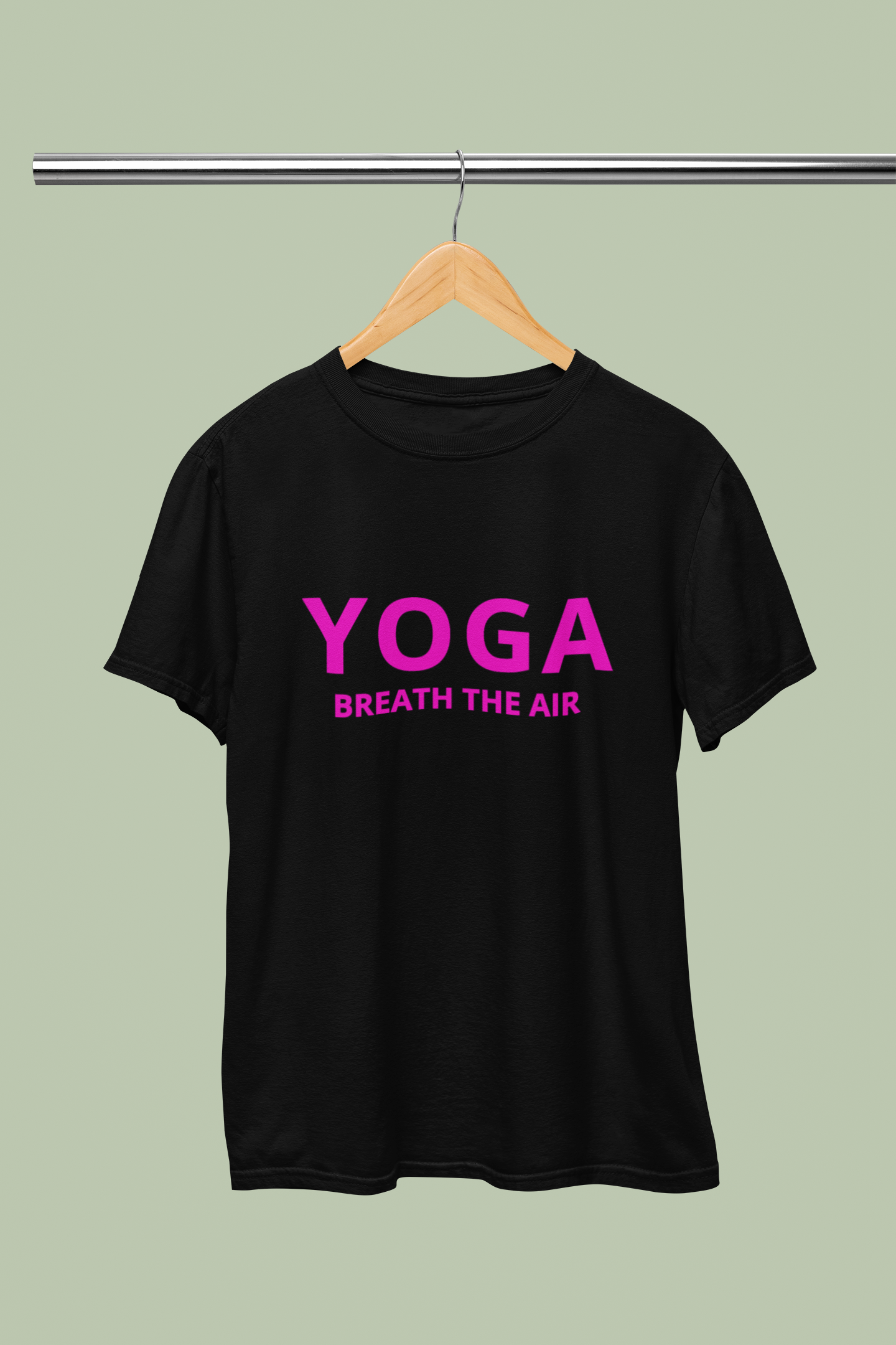 Yoga Breath the Air  Unisex Tshirt