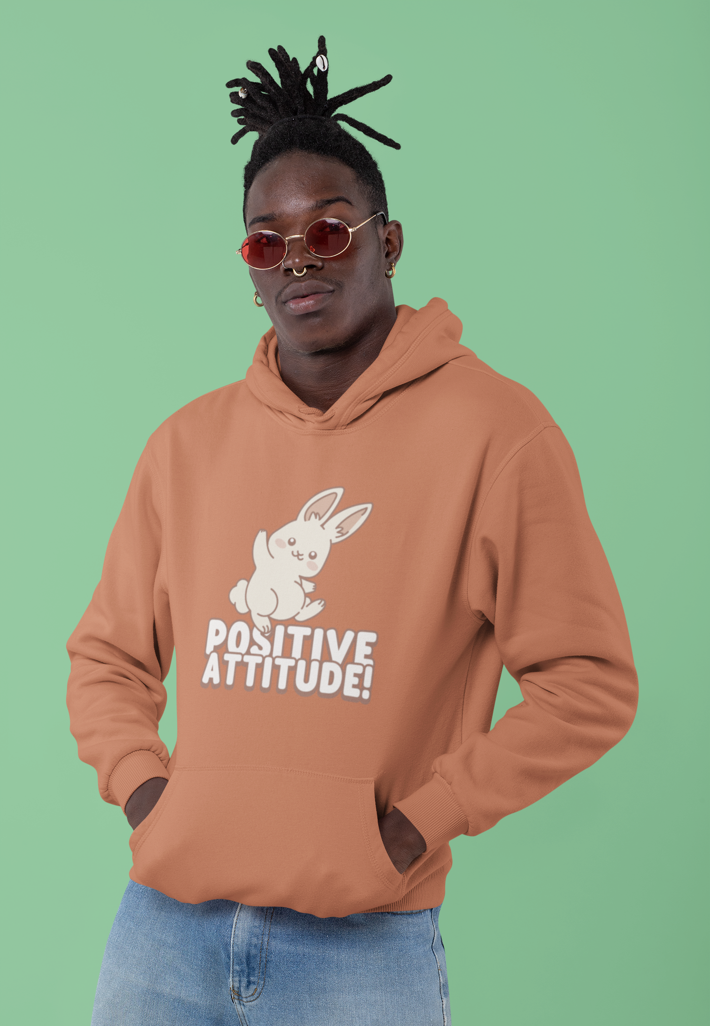 Positive Attitude Hoodies