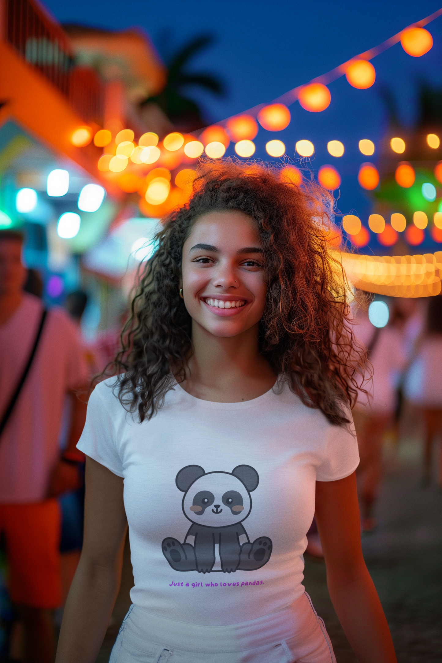 Panda Women Tshirt