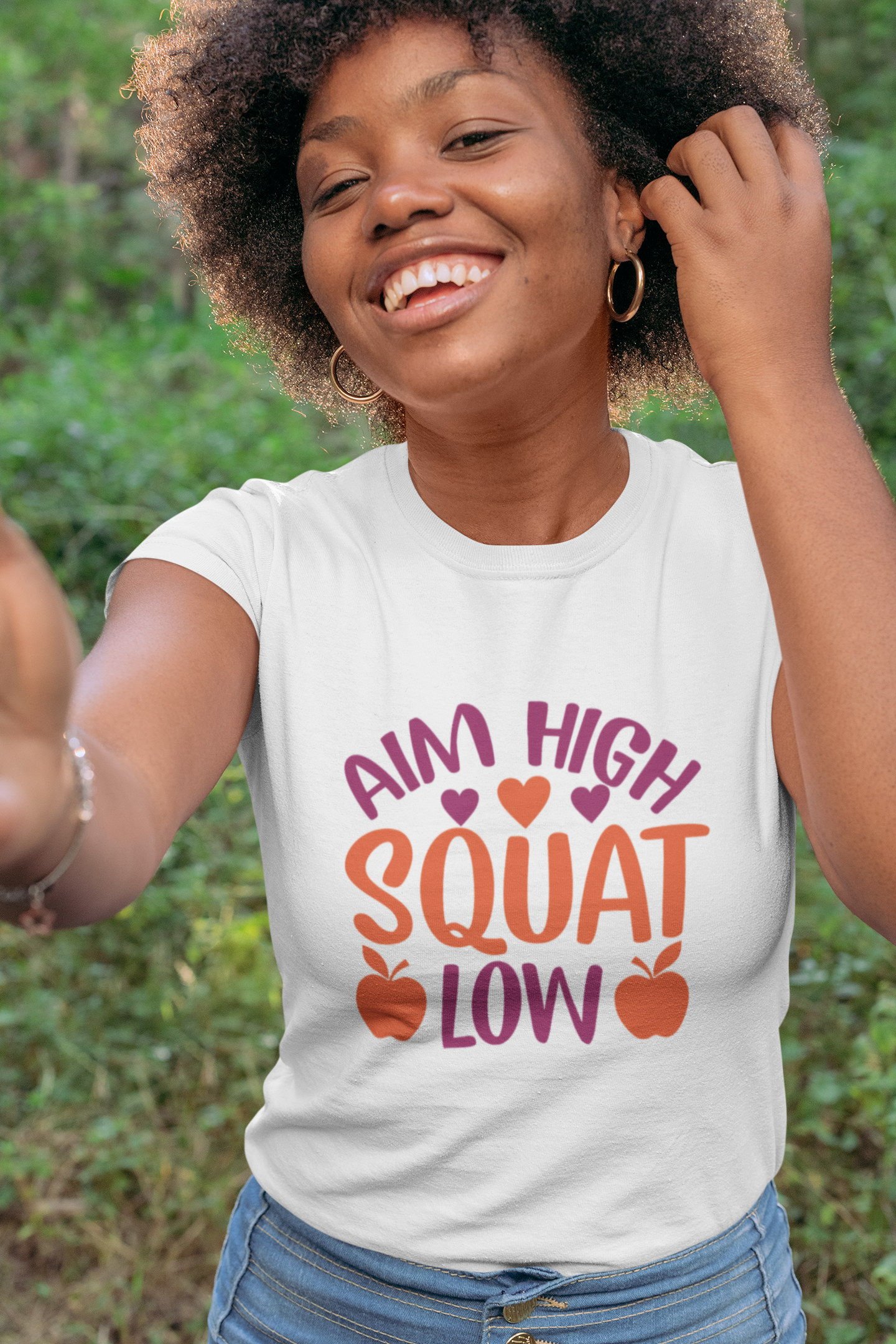 AIM High Squat Women T-Shirts