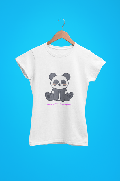 Panda Women Tshirt